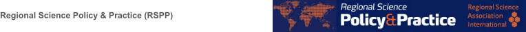Regional Science Policy & Practice (RSPP)